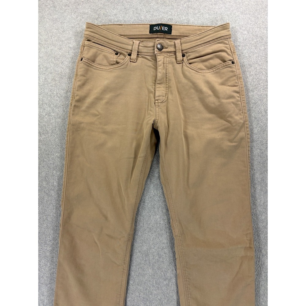 Du/Er N2x No Sweat 5 Pocket Relaxed Fit Pants (Men's 32x32) Tan View 2